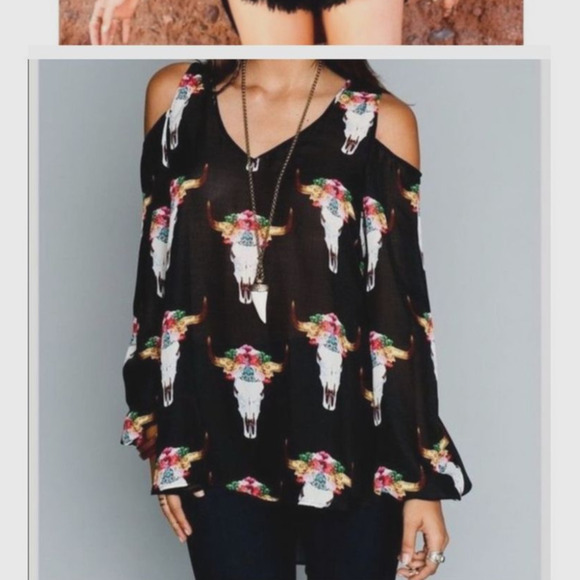 Show Me Your Mumu Bull Peekaboo tunic - Picture 2 of 8